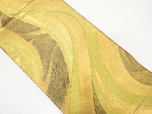 流水模様織り出し袋帯